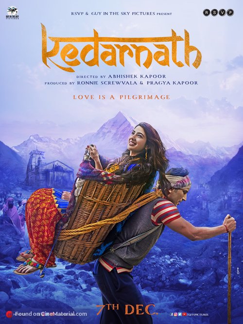 Kedarnath - Indian Movie Poster