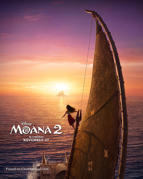 Moana 2 - Malaysian Movie Poster