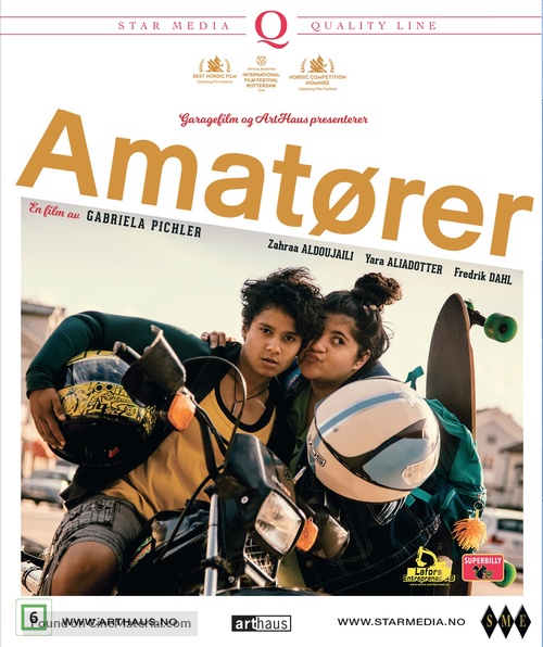 Amat&ouml;rer - Norwegian Blu-Ray movie cover