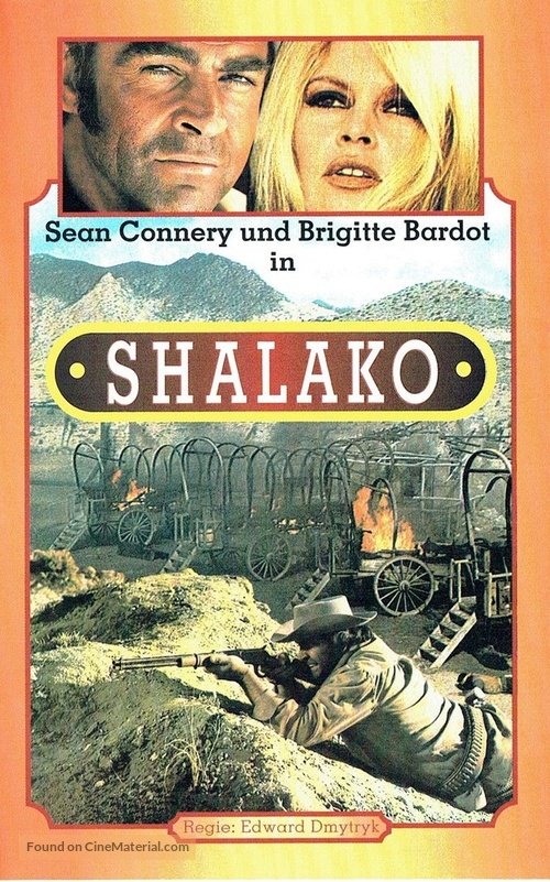 Shalako - German VHS movie cover