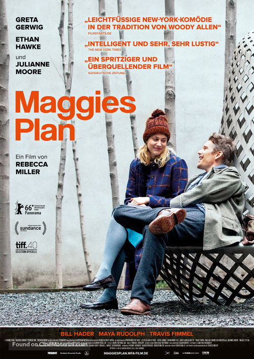 Maggie&#039;s Plan - German Movie Poster