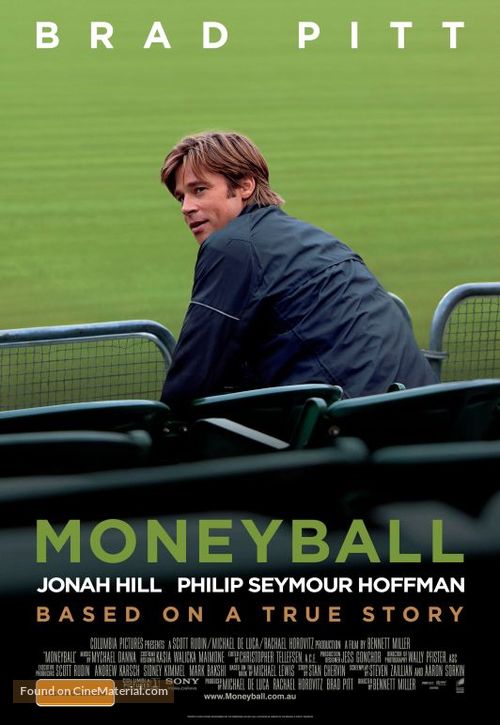 Moneyball - Australian Movie Poster