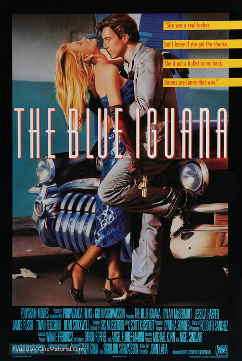 The Blue Iguana - Movie Poster