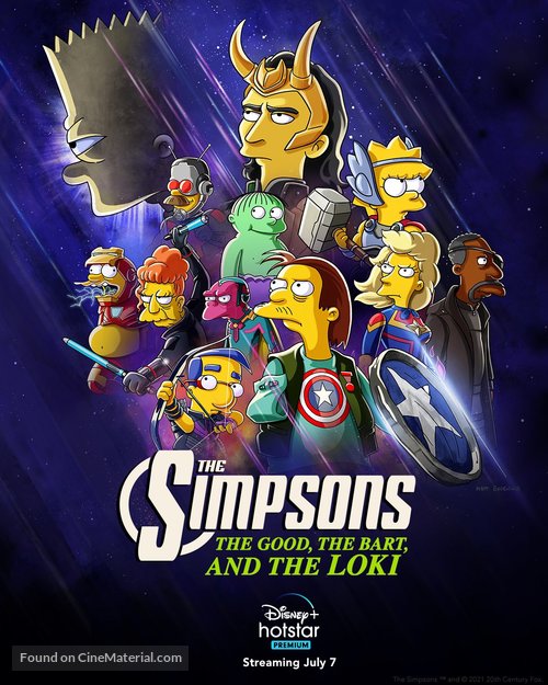 The Good, the Bart, and the Loki - International Movie Poster
