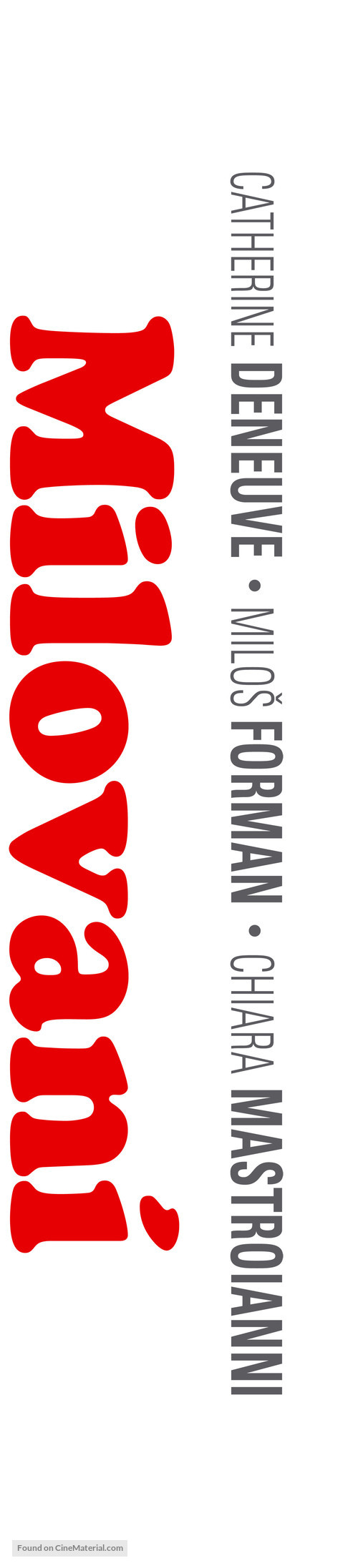 Les bien-aim&eacute;s - Czech Logo