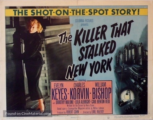 The Killer That Stalked New York - Movie Poster