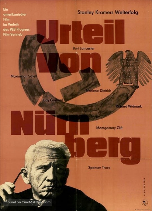 Judgment at Nuremberg - German Movie Poster