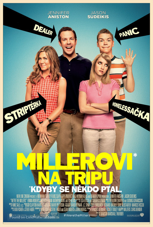 We&#039;re the Millers - Czech Movie Poster