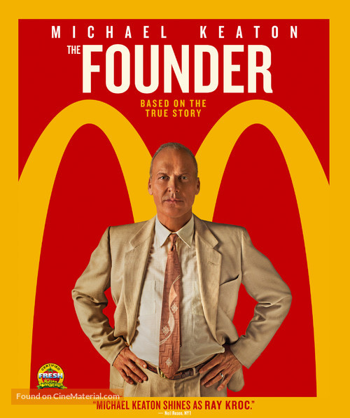 The Founder - Blu-Ray movie cover