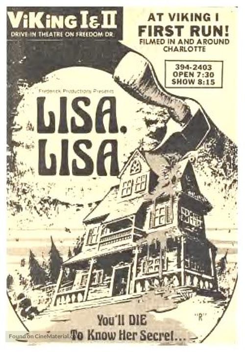 Lisa, Lisa - poster