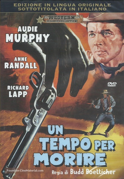 A Time for Dying - Italian DVD movie cover