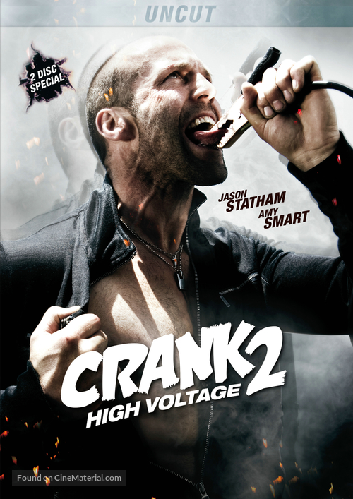 Crank: High Voltage - German DVD movie cover