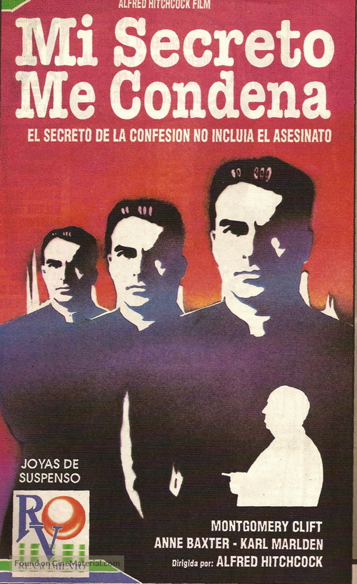 I Confess - Argentinian VHS movie cover