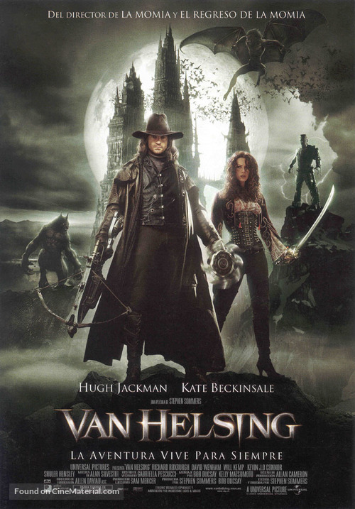 Van Helsing - Spanish Movie Poster