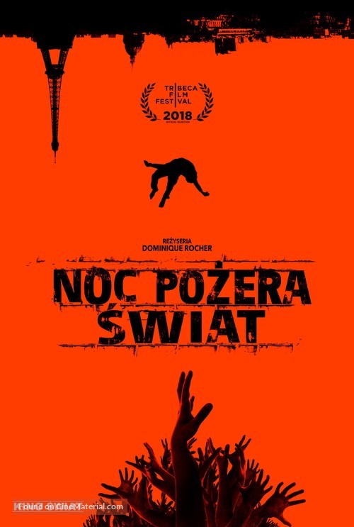 La nuit a d&eacute;vor&eacute; le monde - Polish Movie Poster