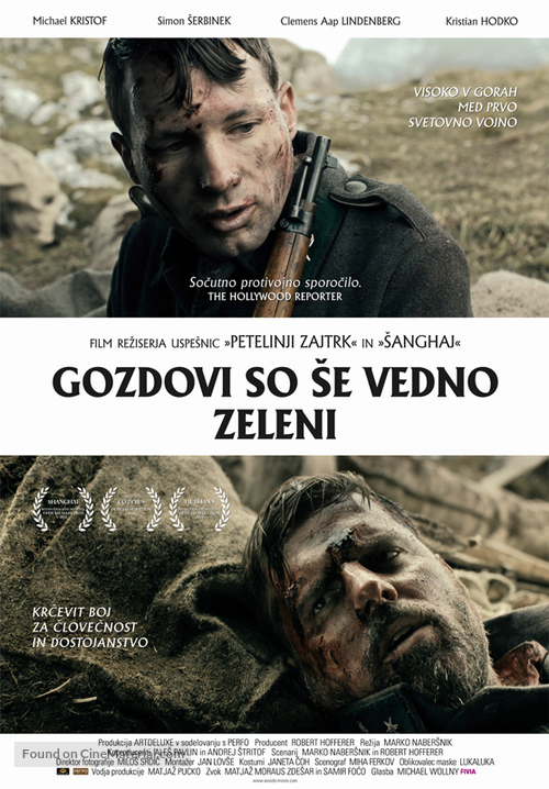 Die W&auml;lder sind noch gr&uuml;n - Slovenian Movie Poster