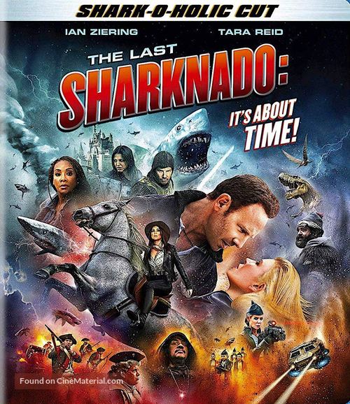 The Last Sharknado: It&#039;s About Time - Blu-Ray movie cover