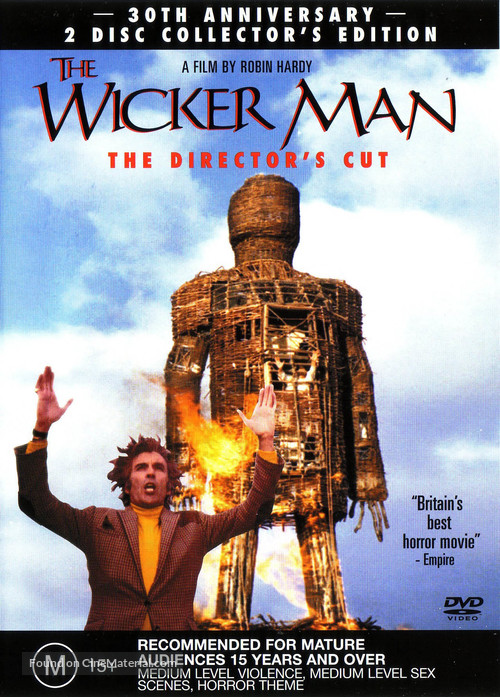 The Wicker Man - Australian DVD movie cover
