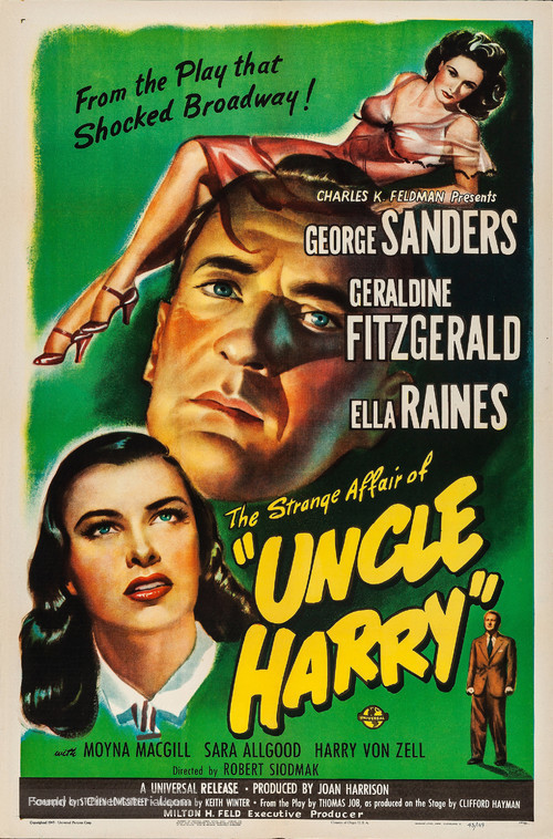 The Strange Affair of Uncle Harry - Movie Poster