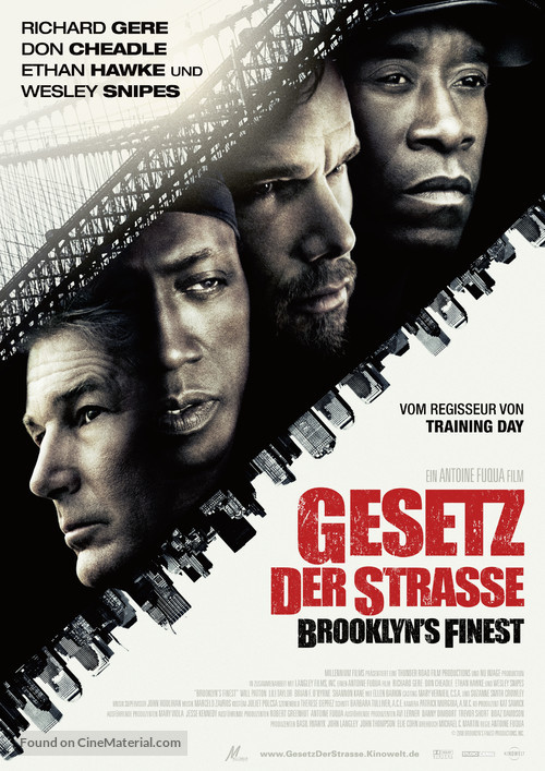 Brooklyn&#039;s Finest - German Movie Poster