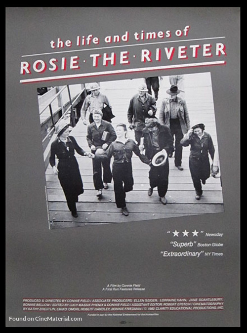 The Life and Times of Rosie the Riveter - Movie Cover