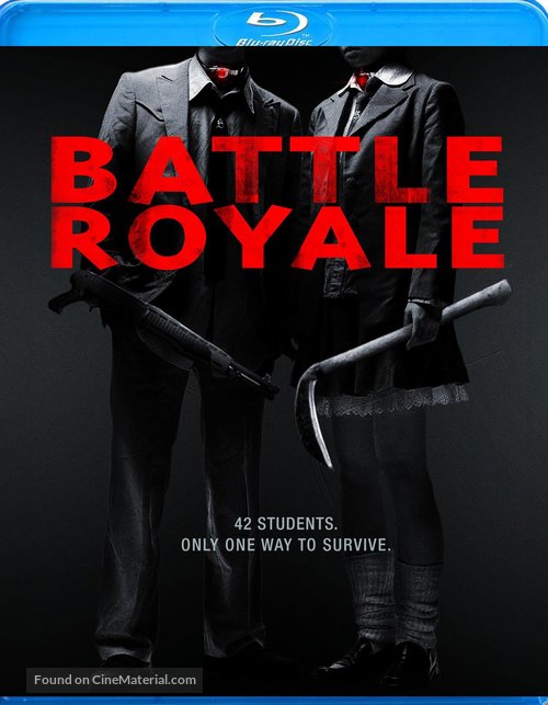 Battle Royale - Blu-Ray movie cover