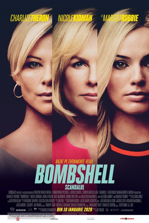 Bombshell - Romanian Movie Poster