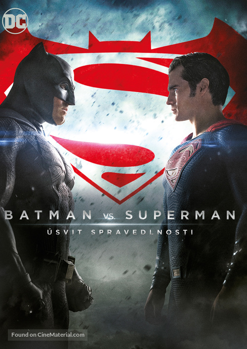 Batman v Superman: Dawn of Justice - Czech Movie Cover