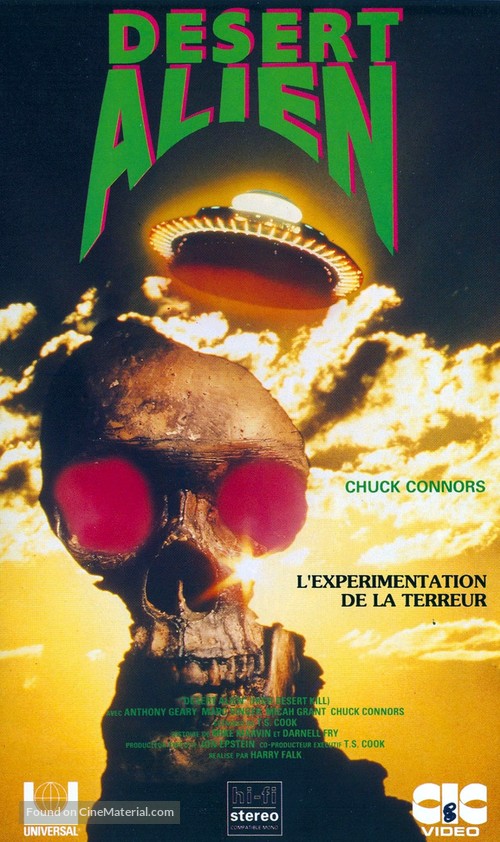 High Desert Kill - French VHS movie cover