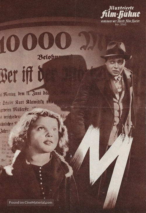 M - German poster