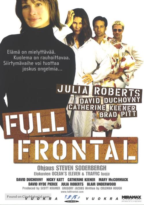 Full Frontal - Finnish DVD movie cover