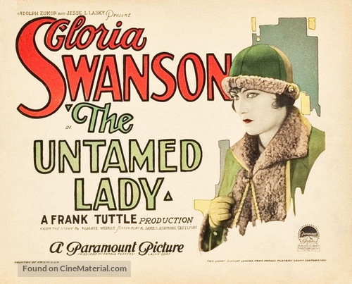 The Untamed Lady - Movie Poster