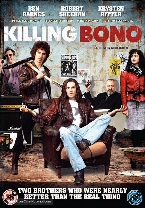 Killing Bono - British DVD movie cover