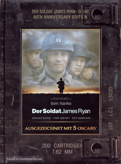 Saving Private Ryan - German DVD movie cover