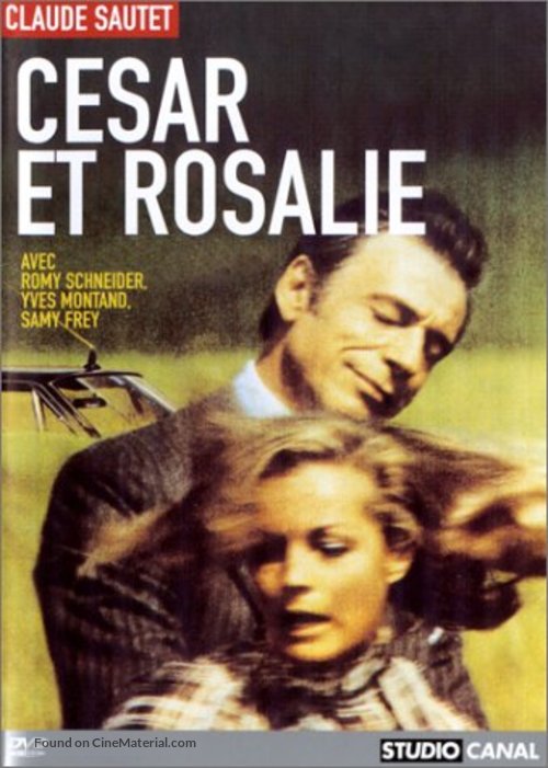 C&eacute;sar et Rosalie - French DVD movie cover