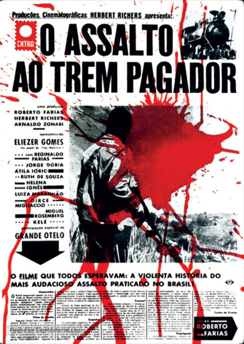 O Assalto ao Trem Pagador - Brazilian Movie Poster