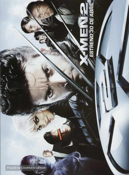 X2 - Spanish Movie Poster