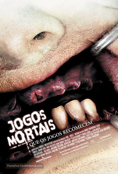 Saw III - Brazilian poster