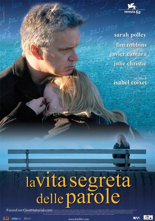 The Secret Life of Words - Italian Movie Poster