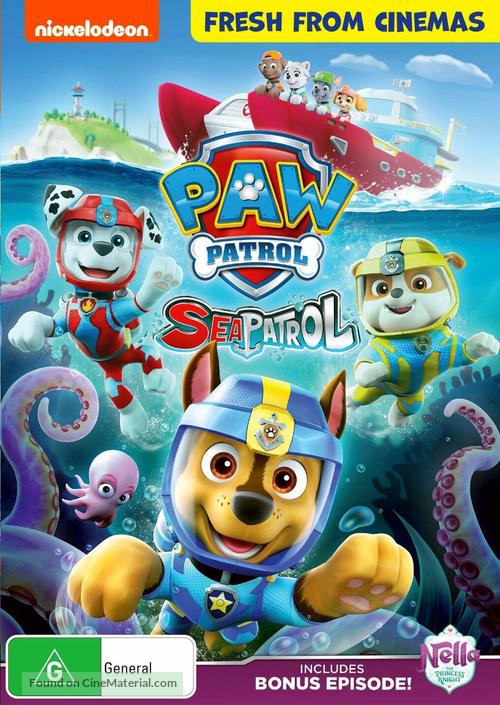 Paw Patrol: Sea Patrol - Australian DVD movie cover