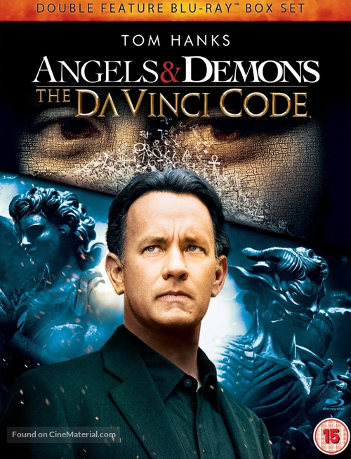 Angels &amp; Demons - British Blu-Ray movie cover
