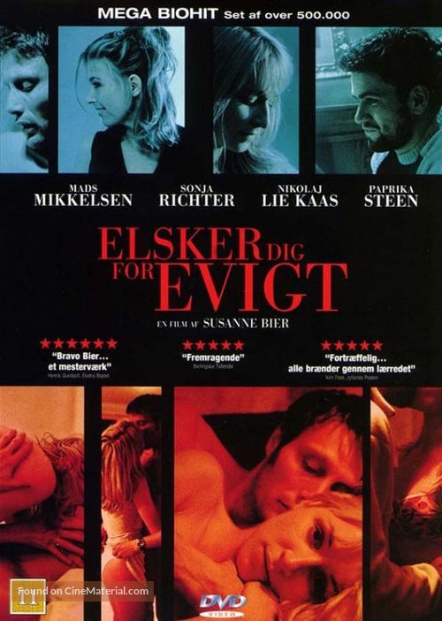 Elsker dig for evigt - Danish DVD movie cover