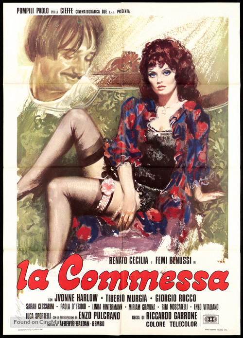 La commessa - Italian Movie Poster