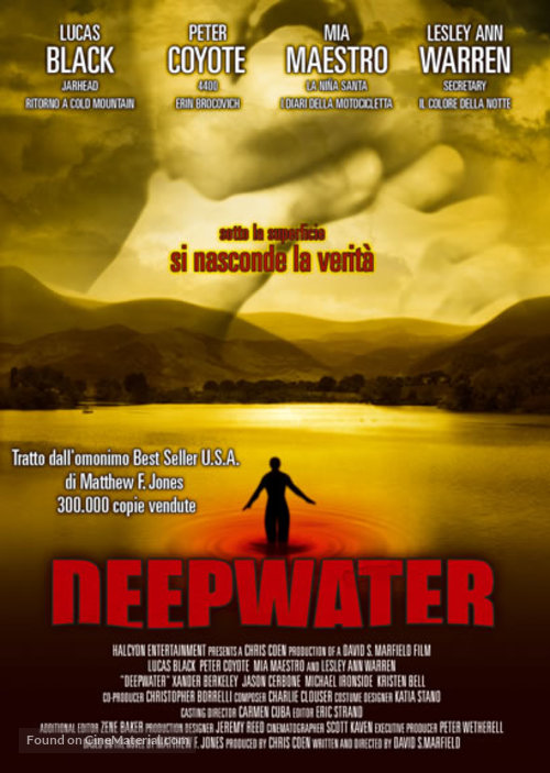 Deepwater - Italian Movie Poster