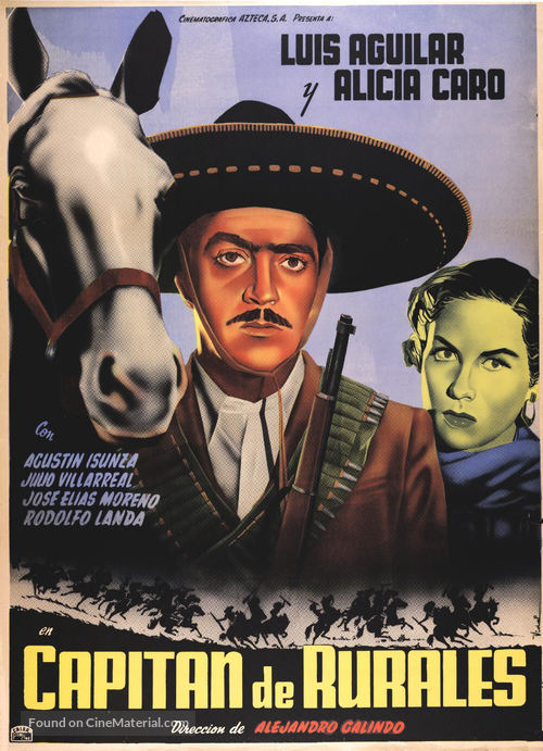 Capit&aacute;n de rurales - Mexican Movie Poster