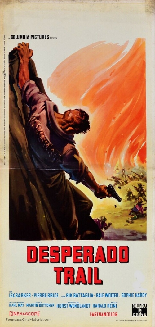 Winnetou - 3. Teil - Italian Movie Poster