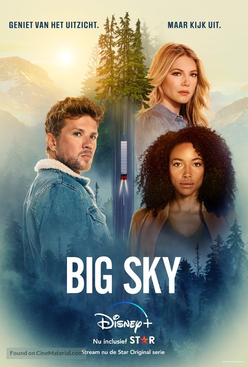 &quot;The Big Sky&quot; - Dutch Movie Poster