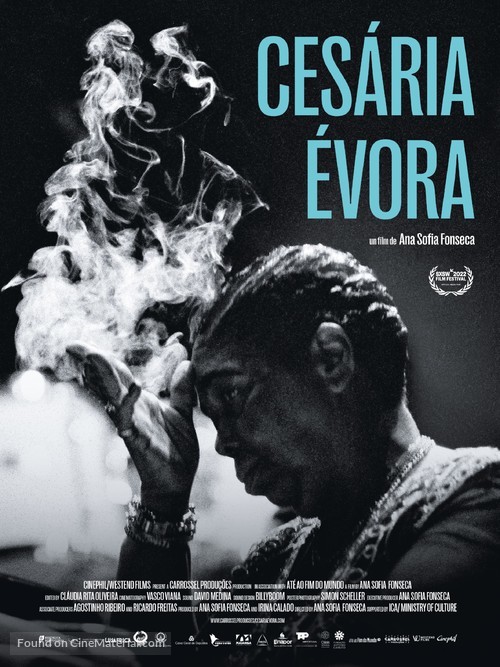 Ces&aacute;ria &Eacute;vora - French Movie Poster