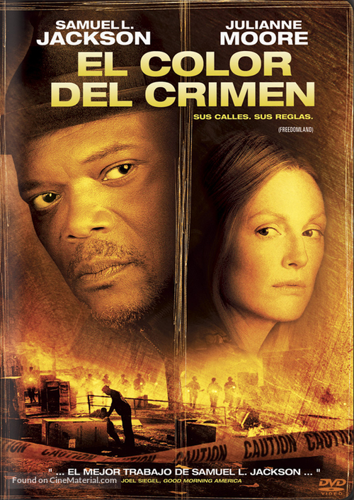 Freedomland - Argentinian DVD movie cover