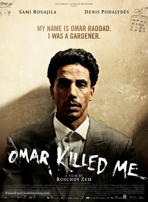 Omar m&#039;a tuer - Canadian Movie Poster
